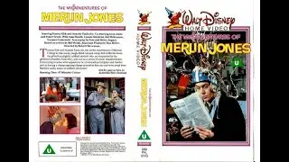 The Misadventures of Merlin Jones UK VHS Opening (Disney) 1986