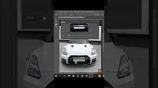 How to remove any text or a number plate in Photoshop. 