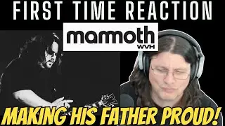 MAMMOTH WVH : FIRST TIME REACTION to Epiphany Official Video | Has the talent from his family!!!🤘🎵🤘