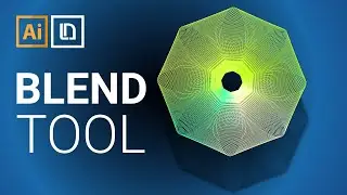 Blend tool illustrator tutorial | illustrator blend tool tricks| illustrator 2023