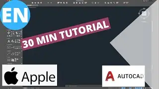 Learn AutoCAD in 30 MINUTES! | Basic Knowledge | Macbook