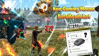 Non Gaming Mouse 🖱 Headshot Setting 🎯 BLUESTACKS 5/MSI HEADSHOT SECRET