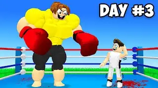 Becoming The Strongest In KNOCKOUT Simulator! (Roblox)