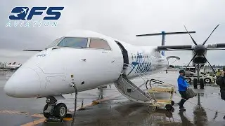 Alaska Airlines - Dash 8 Q400 - Seattle (SEA) to Wenatchee (EAT) | TRIP REPORT