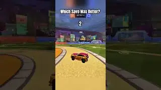 Which Save Was Better? #rocketleague #rl #gaming #rocketleagueclips #peanutrl