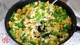 Vagem com Ovos e Queijo - Receita Fácil e Deliciosa