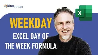 📅Excel Day of the Week Formula | WEEKDAY Function | Weekday Name - Monday to Sunday - from Date