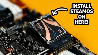 How To ReImage SteamOS on SABRENT ROCKET 2230 SSD | Steam Deck Tutorial