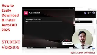 How to Easily install AutoCAD 2025 [Free] #autocad2025  #installation