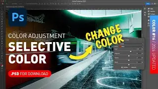 Selective Color Adjustment Layer + PSD File Demonstrated [Photoshop Color for Beginners]