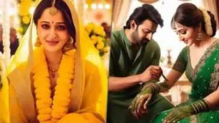 Prabhas Anushka  Shetty wedding photo new video