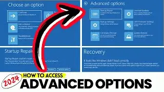 How to Access Advanced Options in Windows 11/10/8/7 - Enter Advanced Boot Options 2024💥