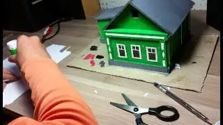 Диорама деревенского дома (часть 8)