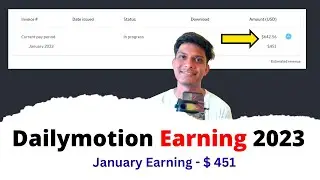 Dailymotion Earning Proof | Dailymotion Earning Money | make money online | Dailymotion 1000 Views