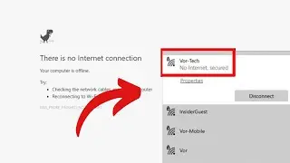 How To Fix Wi-Fi Connected But No Internet Access on Windows 11/10 | "No Internet, Secured" Error