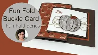 🔴A Fun Fold Buckle Card that Will Blow Your Mind!