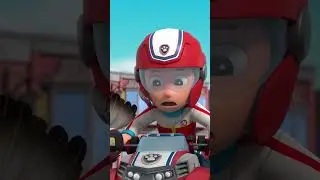Pups rescue Mr. Porter on a runaway Ostrich! #PAWPatrol #shorts