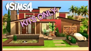 Oasis Desert Lux Home | The Sims 4 Kits and Base Game | House Build + House Tour