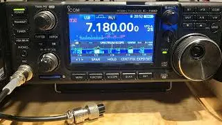 Short QSO with YB0AR (Jakarta Indonesia) and GM8OFQ ( Orkney Island ) on 40m with Dipole and 100W