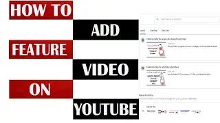 How to Add Feature Video on YouTube Channel || How to Change Feature Video on YouTube Channel