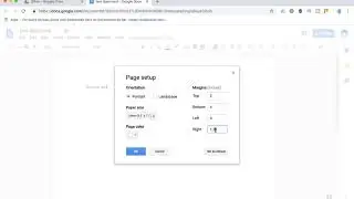 HOW TO CHANGE MARGINS IN GOOGLE DOCS?