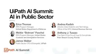 UiPath AI Summit Highlights: AI in Public Sector