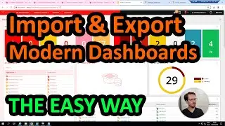 How to Import & Export Modern Dashboard (Easy Way) #solarwinds