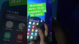 WhatsApp Auto File Transfer to SdCard 