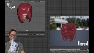 Maya to UE4 - Baking Cloth