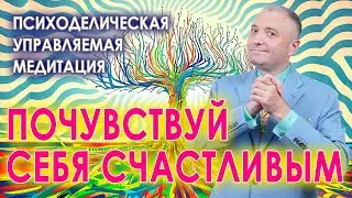 Психоделическая управляемая медитация перед сном 💥 Почувствуй себя счастливым