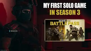 My first solo game in Season 3 (No commentary) Call of Duty : Warzone 2