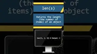 Mastering Python's len() Function #pythonic #coding #phython #pythonprogramming #css #python