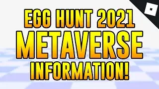 EGG HUNT 2021: METAVERSE EVENT CONFIMED & INFORMATION! | Roblox