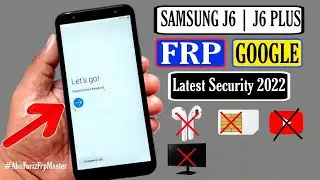 Samsung J6/J6 Plus FRP Bypass 2022 | SM-J610F Google Account/FRP Unlock Android 9/10 | Without PC