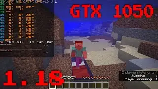 Minecraft Java Edition 1.18 : GTX 1050 + i5 8th gen