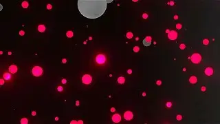 Neon Red Particles Effect | Black Screen Effect | Overlay Effect | Cinematic Effect | Neon Effect