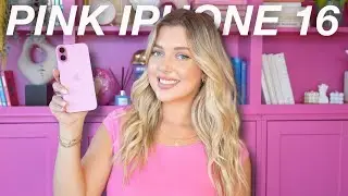 PINK iPhone 16! Unboxing & First Impressions 🩷
