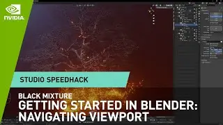 [Beginner Tutorial] Getting Started in Blender: Navigating Viewport w/ Black Mixture