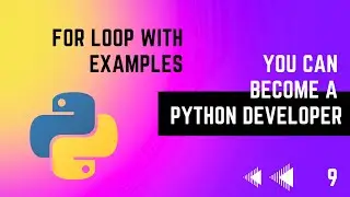 #09 For Loop with examples Part 1 | in Tamil | Python Tutorial Series | Error Makes Clever Academy