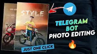 Telegram bot photo editing | Telegram photo editing | New photo editing idea