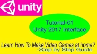 Unity: Beginners Tutorial (Part 1 - Learning The Interface) | Unity3d C# Basics