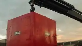 MPG 285 TM Knuckle Boom Crane Load Test Part-1