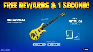 How To COMPLETE ALL METALLICA FESTIVAL QUEST CHALLENGES in Fortnite! (Free Rewards Quests)