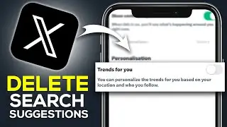 How To Delete Search Suggestions on Twitter (X) - Easy guide