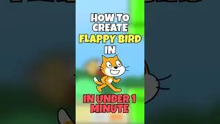 How To Create Flappy Bird In Scratch In Under 1 Minute!