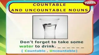 Countable and Uncountable Nouns | English Grammar Exercises For Kids | English Grammar For Children