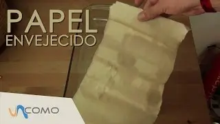 Cómo hacer papel envejecido muy rápidamente (pergamino)