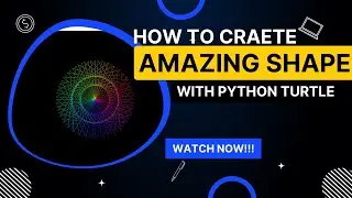 Amazing shapes | using #python #turtle #short