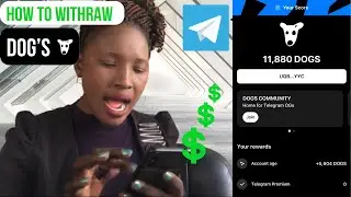 How To Withdraw  WHO LET THE DOGS OUT? Once lunched FREE TELEGRAM AIRDROP Dogs coin