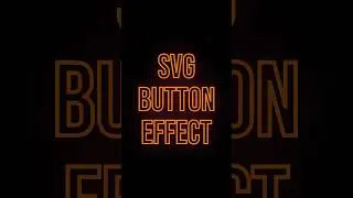 SVG Button Hover Effect | Html Css 